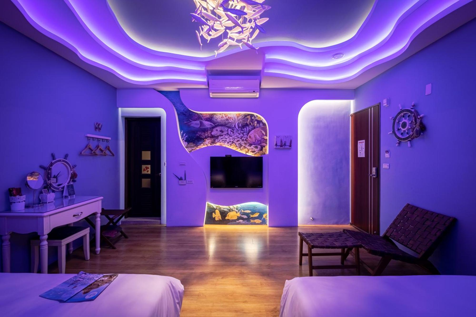 Queen Love Homestay Hualien City Bilik gambar