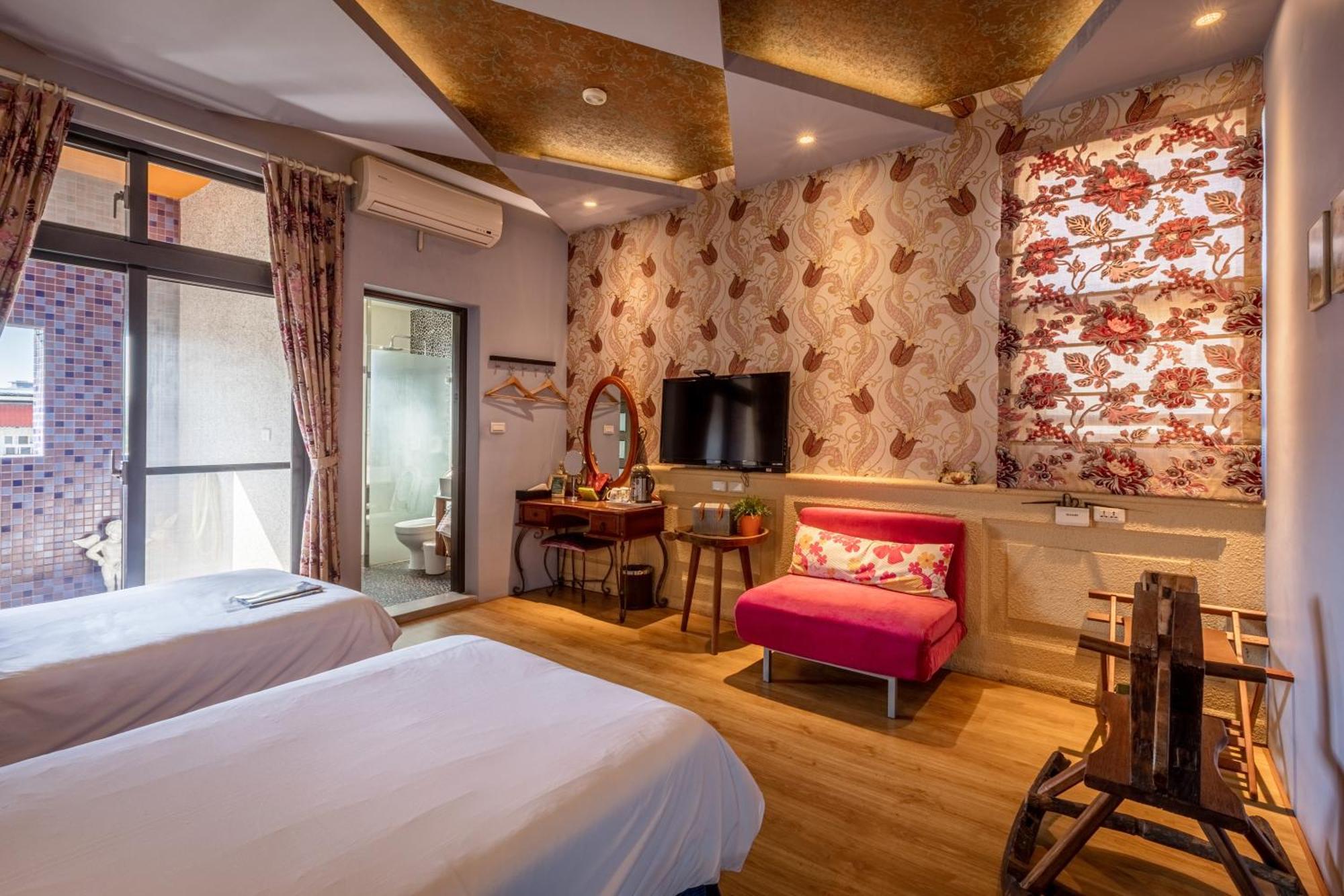 Queen Love Homestay Hualien City Bilik gambar